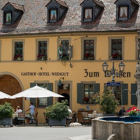 Gasthof Zum Weissen Lamm Sommerach Luaran gambar